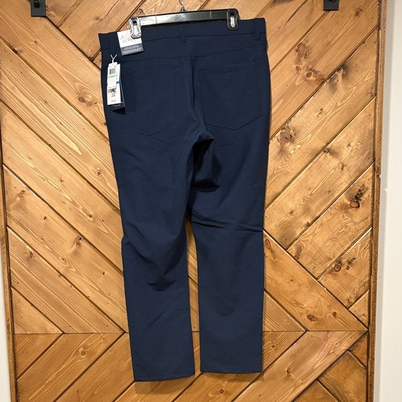 Original Penguin Stretch Navy Blue Pants 34x30 - Picture 3 of 6